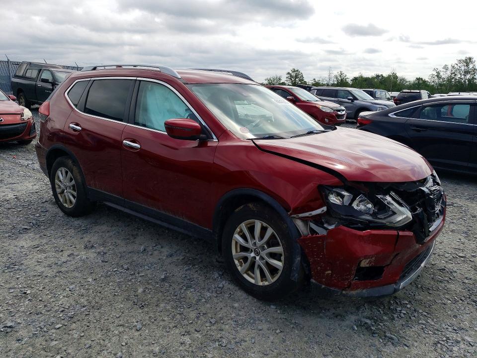 2020 Nissan Rogue VIN 5N1AT2MV1LC712559 COPART salvage auction — FRONT END, Ns - Cert Of Registration, sold $2,000 on 2026-08-27 (photo 4)