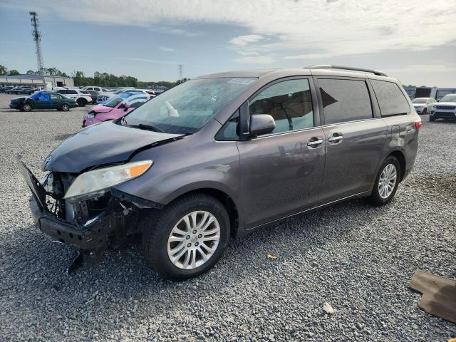2016 Toyota Sienna VIN 5TDYK3DC7GS716520 COPART salvage auction — FRONT END, Fl - Cert Of Title Slvg Rebuildable, sold $2,200 on 2026-07-31 (photo 1)