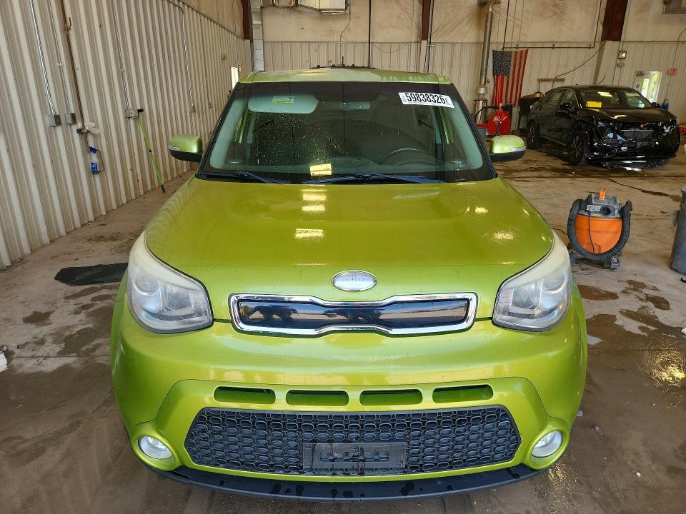 2014 Kia Soul VIN KNDJX3A50E7729075 COPART salvage auction — REAR END, Wi - Certificate Of Title, sold $1,350 on 2026-07-27 (photo 5)