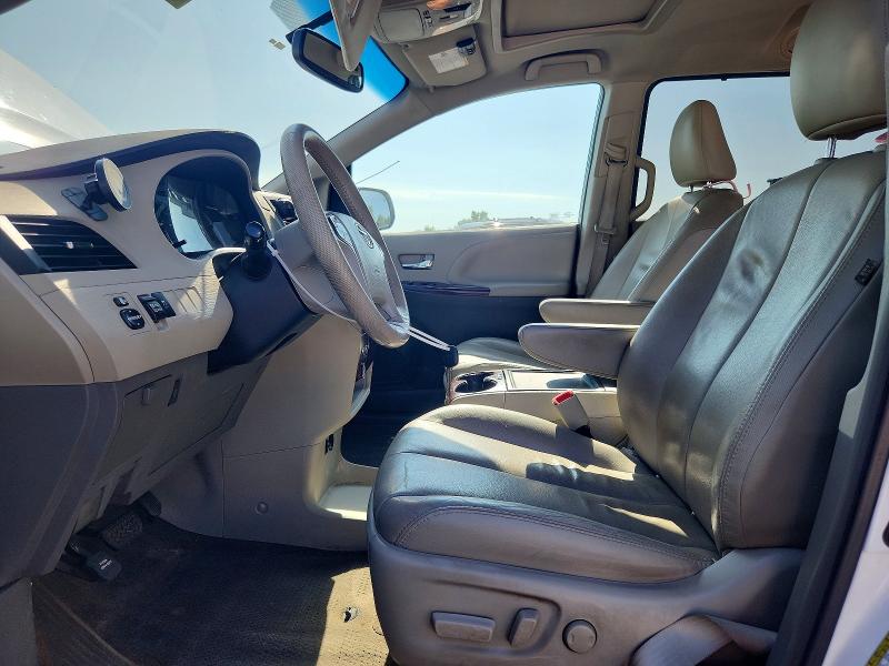 2014 Toyota Sienna VIN 5TDYK3DC6ES421325 COPART salvage auction — FRONT END, MI - CERTIFICATE OF TITLE, sold $200 on 2026-07-23 (photo 7)