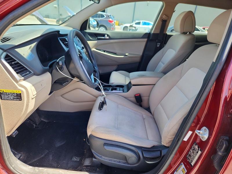 2017 Hyundai Tucson VIN KM8J23A46HU546156 COPART salvage auction — MINOR DENT/SCRATCHES, Fl - Certificate Of Title, sold $2,300 on 2026-07-27 (photo 7)