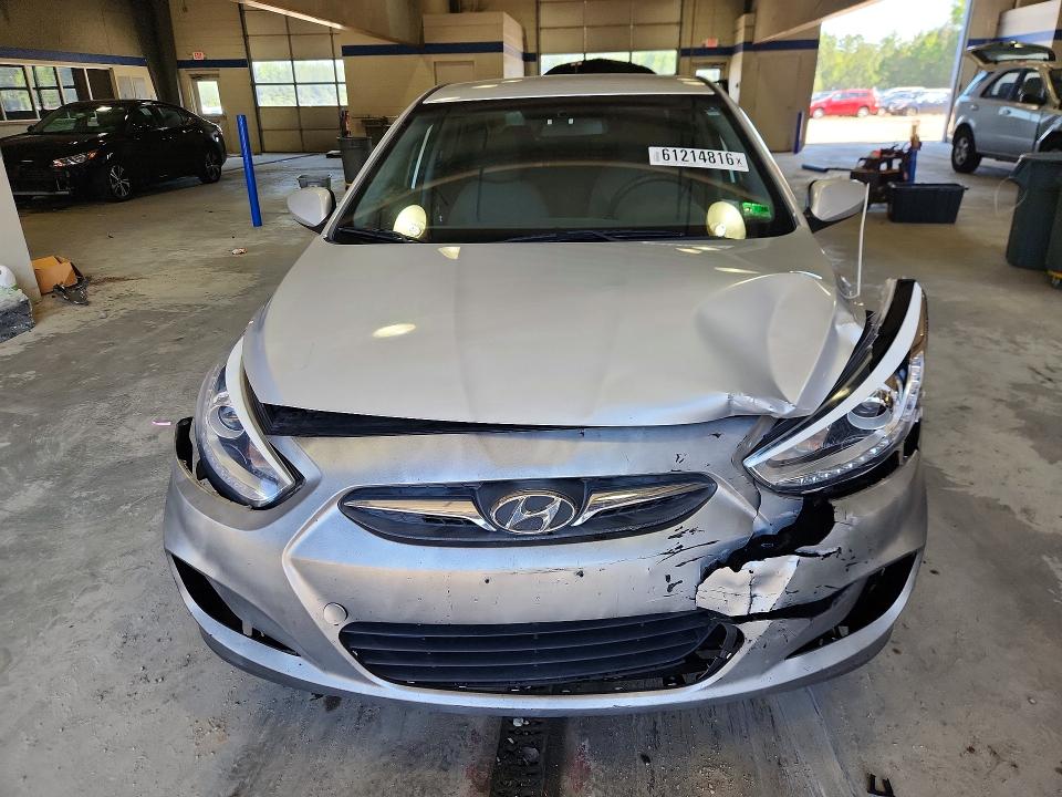 2014 Hyundai Accent VIN KMHCU4AEXEU767806 COPART salvage auction — FRONT END, VA - CERT OF TITLE - SALVAGE, sold $225 on 2026-07-24 (photo 5)