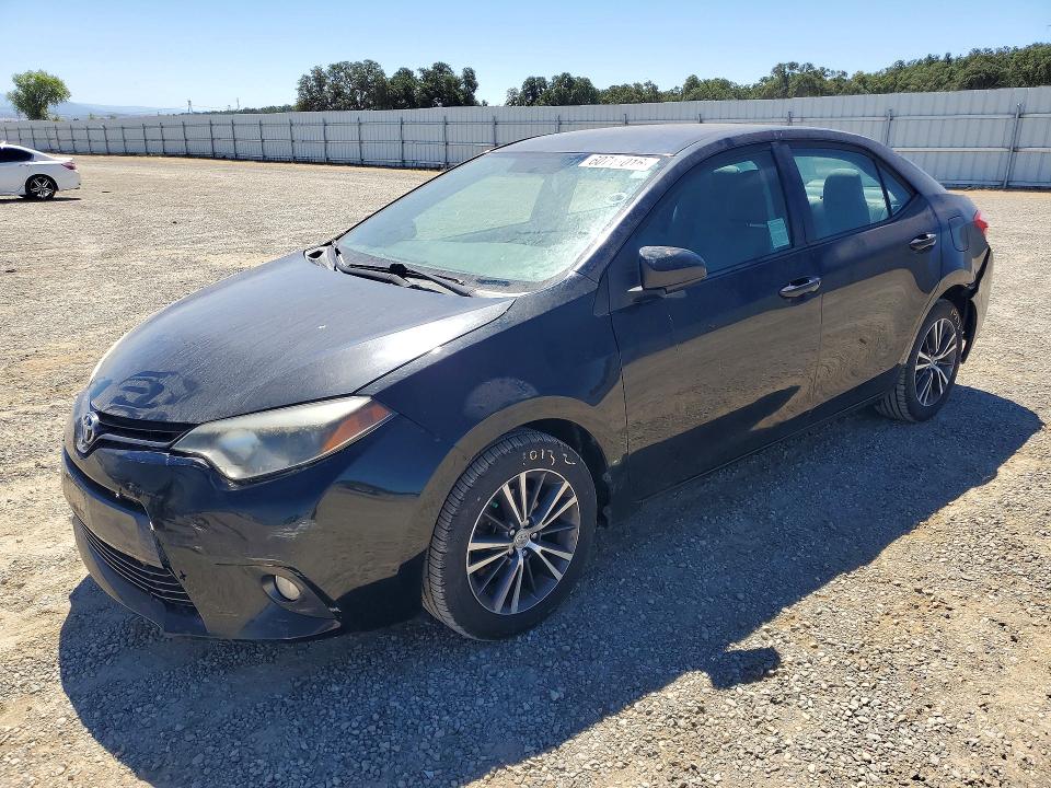 2016 Toyota Corolla VIN 5YFBURHE5GP468579 COPART salvage auction — REAR END, Salvage Title, sold $2,850 on 2026-07-31 (photo 1)