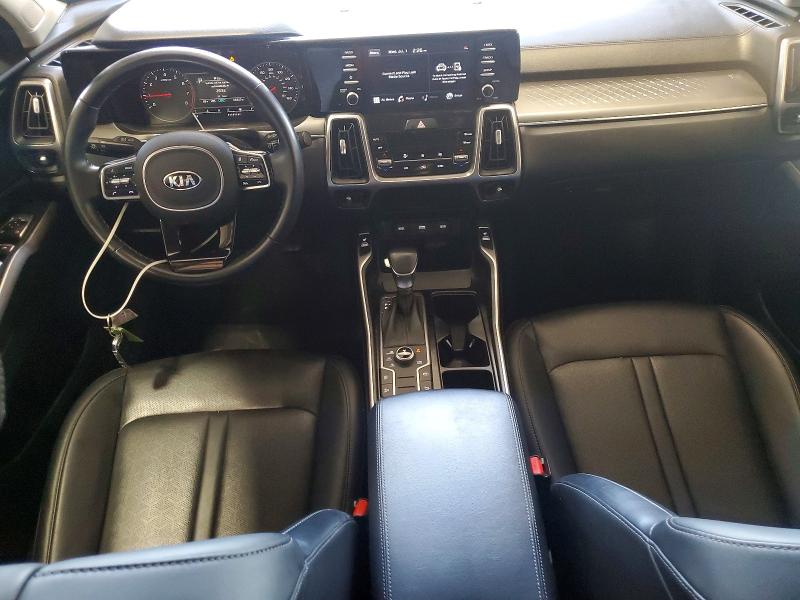 2021 Kia Sorento VIN 5XYRLDLC1MG003145 COPART salvage auction — FRONT END, Ny - Mv-907A Salvage Certificate, sold $7,200 on 2026-07-06 (photo 8)