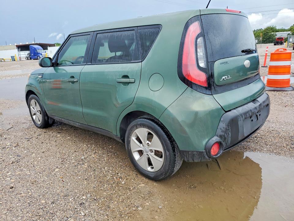 2014 Kia Soul VIN KNDJN2A20E7008227 COPART salvage auction — MINOR DENT/SCRATCHES, Tx - Certificate Of Title (P), sold $675 on 2026-07-30 (photo 2)