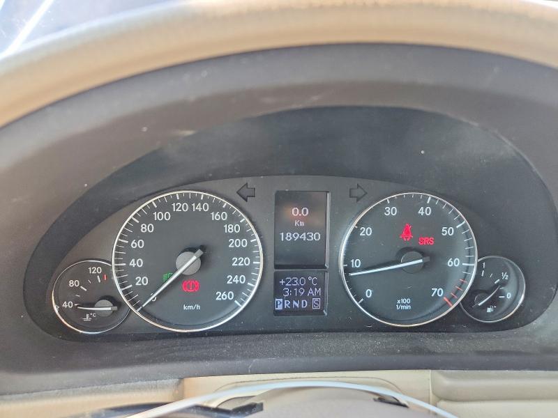 2006 Mercedes-benz C class VIN WDBRF92J96F823630 COPART salvage auction — SIDE, ON - PERMIT NO BRAND - UNFIT, sold $375 on 2026-07-28 (photo 9)