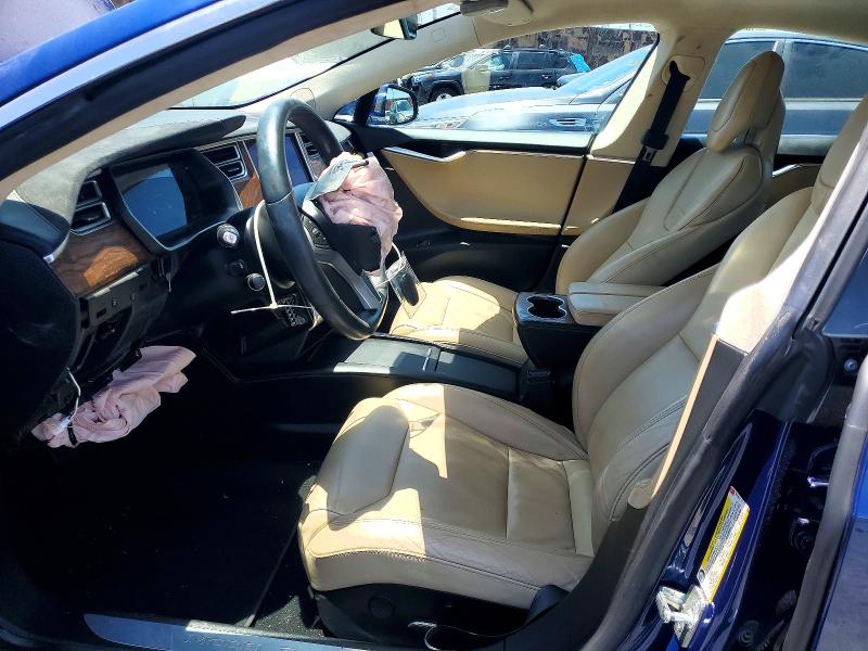 2017 Tesla Model s VIN 5YJSA1E22HF187566 COPART salvage auction — FRONT END, Ca - Dis/Dlr/Exp Only Clean Title, sold $225 on 2026-07-29 (photo 7)