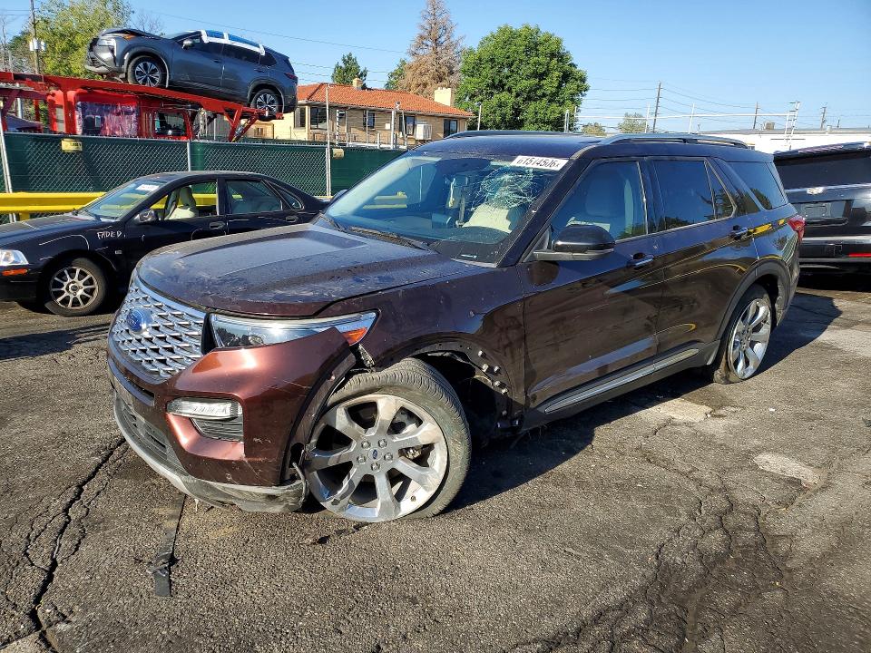 2020 Ford Explorer VIN 1FM5K8HC8LGB41712 — COPART salvage auction photo