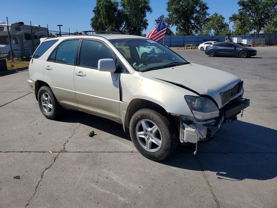 2000 Lexus Rx 300 VIN JT6GF10U1Y0067327 COPART salvage auction — FRONT END, CA - SALVAGE CERTIFICATE, sold $425 on 2026-07-27 (photo 4)