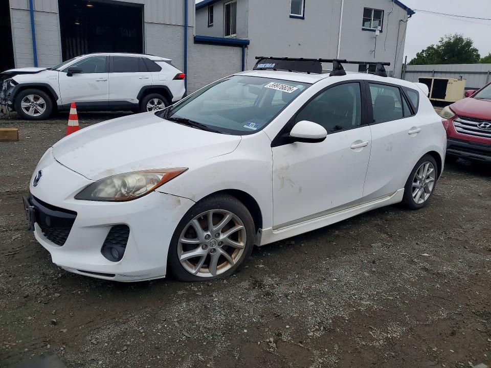 2012 Mazda 3 VIN JM1BL1M62C1508120 COPART salvage auction — NORMAL WEAR, PA - CERT OF TITLE, sold $525 on 2026-07-27 (photo 1)