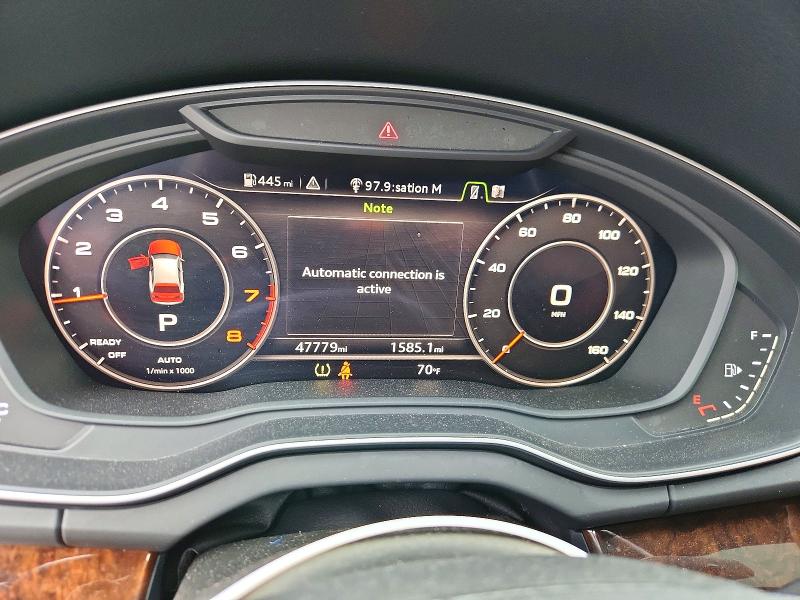 2020 Audi VIN WA1BNAFY8L2042769 COPART salvage auction — FRONT END, Nj - Cert Of Title-Salvage, sold $9,200 on 2026-07-28 (photo 9)