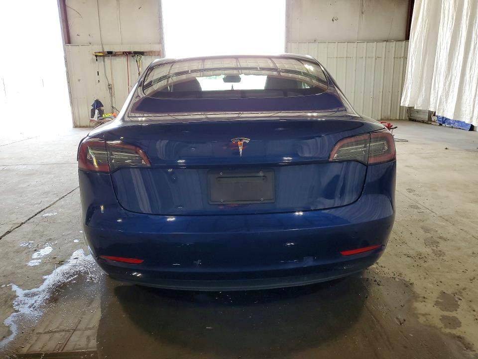 2022 Tesla Model 3 VIN 5YJ3E1EAXNF370709 COPART salvage auction — REAR END, VA - CERTIFICATE OF TITLE, sold $4,300 on 2026-07-22 (photo 6)