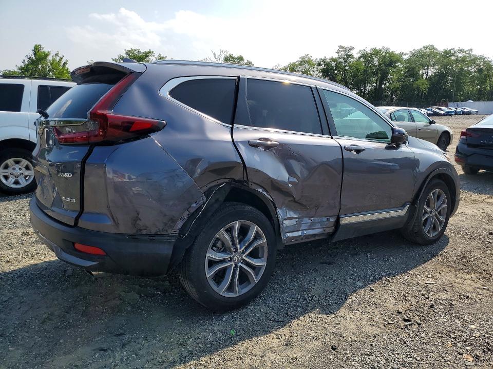 2022 Honda Cr-v VIN 7FARW2H93NE035505 COPART salvage auction — SIDE, Md - Cert Of Salvage > 75% Damage, sold $9,500 on 2026-07-28 (photo 3)