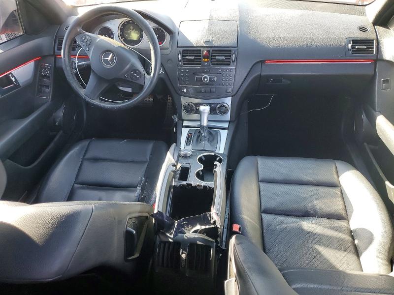 2008 Mercedes-benz C class VIN WDDGF81X88F061912 COPART salvage auction — FRONT END, CA - SALVAGE CERTIFICATE, sold $425 on 2026-07-16 (photo 8)