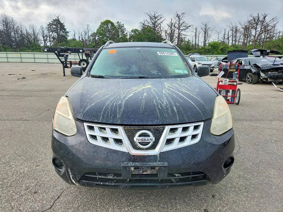 2013 Nissan Rogue sport VIN JN8AS5MV9DW618362 COPART salvage auction — Burn Interior, NY - MV-907A SALVAGE CERTIFICATE, sold $425 on 2026-07-22 (photo 5)