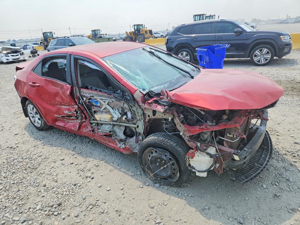 2016 Toyota Corolla VIN 5YFBURHE2GP444370 COPART salvage auction — FRONT END, Co - Public - Salvage Title, sold $1,600 on 2026-07-16 (photo 4)
