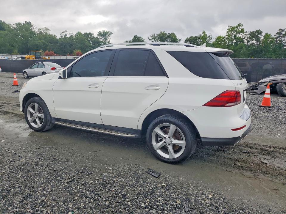 2016 Mercedes-benz Gle VIN 4JGDA5JB7GA692995 COPART salvage auction — MINOR DENT/SCRATCHES, Ga - Certificate Of Title (P), sold $2,600 on 2026-07-29 (photo 2)