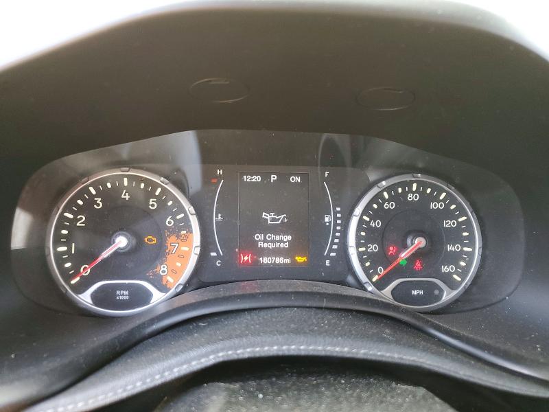 2017 Jeep VIN ZACCJBBB0HPF30012 COPART salvage auction — FRONT END, Oh - Cert Of Title-Salvage, sold $575 on 2026-07-31 (photo 9)