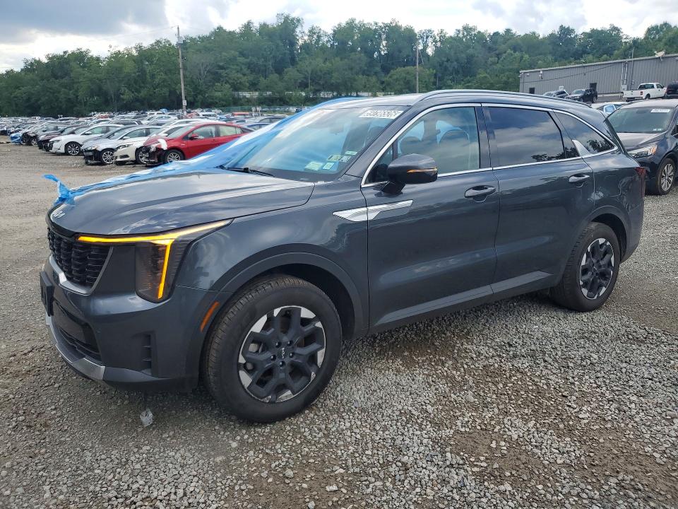 2024 Kia Sorento VIN 5XYRLDJC1RG257559 COPART salvage auction — FRONT END, NY - CERTIFICATE OF TITLE, sold $14,000 on 2026-07-20 (photo 1)
