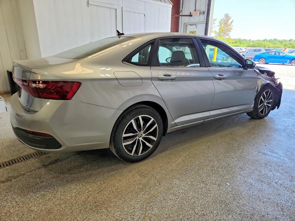 2026 Volkswagen Jetta VIN 3VW7W7BU5TM031183 COPART salvage auction — FRONT END, VA - CERTIFICATE OF TITLE, sold $11,600 on 2026-07-20 (photo 3)
