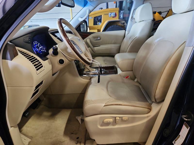 2015 Infiniti Qx80 VIN JN8AZ2NFXF9574150 COPART salvage auction — FRONT END, Fl - Cert Of Title Slvg Rebuildable, sold $6,500 on 2026-07-27 (photo 7)