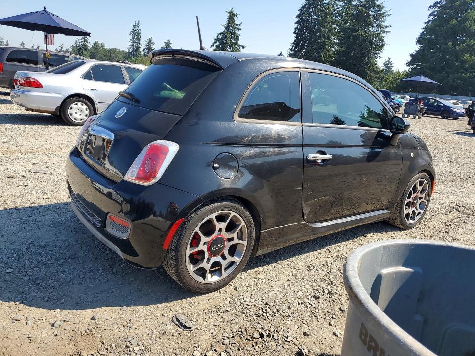 2015 Fiat 500 VIN 3C3CFFBR7FT500375 COPART salvage auction — SIDE, Wa - Vehicle Cert Of Ownership-Titl, sold $400 on 2026-08-18 (photo 3)