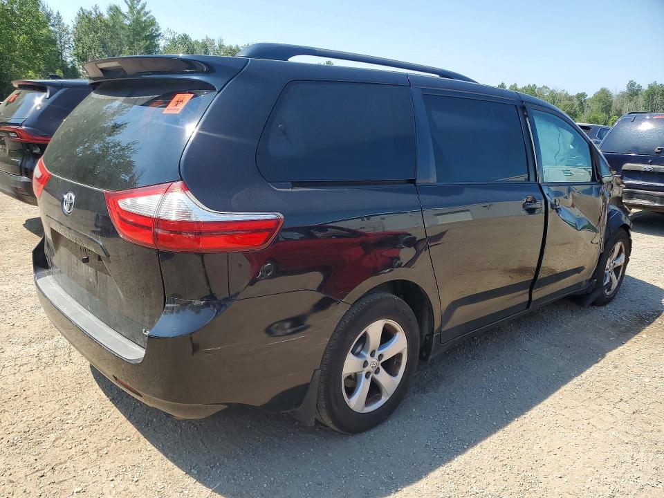 2017 Toyota Sienna VIN 5TDKZ3DC3HS860391 COPART salvage auction — FRONT END, On - Permit No Brand - Unfit, sold $275 on 2026-07-30 (photo 3)