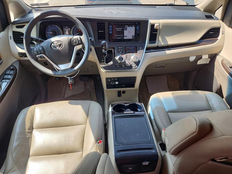 2017 Toyota Sienna VIN 5TDDZ3DC1HS164007 COPART salvage auction — FRONT END, PA - CERTIFICATE OF SALVAGE, sold $5,500 on 2026-07-30 (photo 8)