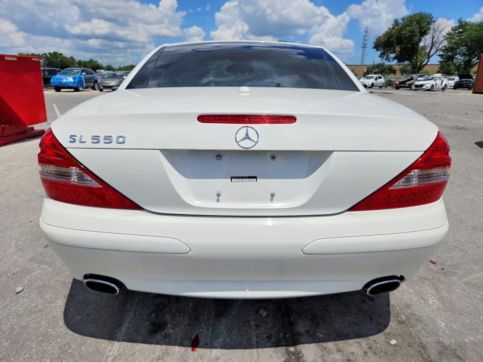 2007 Mercedes-benz Sl-klasse VIN WDBSK71F37F131024 COPART salvage auction — MECHANICAL, Fl - Cert Of Title Slvg Rebuildable, sold $475 on 2026-07-30 (photo 6)