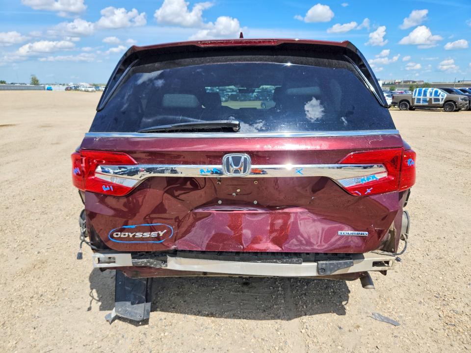 2019 Honda Odyssey VIN 5FNRL6H8XKB506984 COPART salvage auction — REAR END, AB - BOS - SALVAGE, sold $12,400 on 2026-07-09 (photo 6)