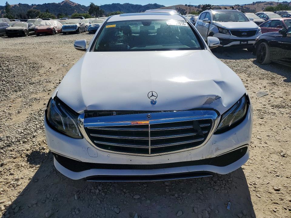 2018 Mercedes-benz E-klasse VIN WDDZF4JB3JA342170 COPART salvage auction — FRONT END, Ca - Salvage Certificate, sold $8,800 on 2026-08-13 (photo 5)