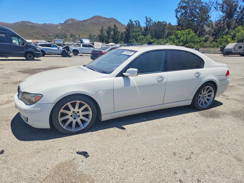 2006 BMW 7 series VIN WBAHL83536DT00145 COPART salvage auction — NORMAL WEAR, CA - DIS/DLR/EXP ONLY CLEAN TITLE, sold $225 on 2026-07-28 (photo 1)