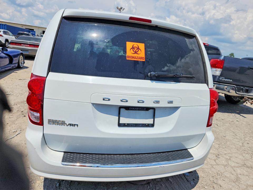 2015 Dodge Caravan VIN 2C4RDGBG0FR568746 COPART salvage auction — MECHANICAL, In - Certificate Of Title, sold $800 on 2026-07-31 (photo 6)