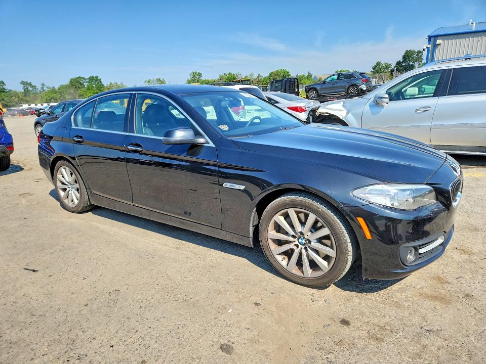 2016 BMW 5er VIN WBA5B3C55GG258845 COPART salvage auction — MECHANICAL, Pa - Cert Of Title, sold $1,150 on 2026-07-17 (photo 4)