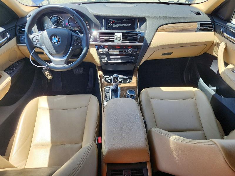 2016 BMW X4 VIN 5UXXW3C54G0R22141 COPART salvage auction — REAR END, Ca - Salvage Certificate, sold $625 on 2026-07-28 (photo 8)