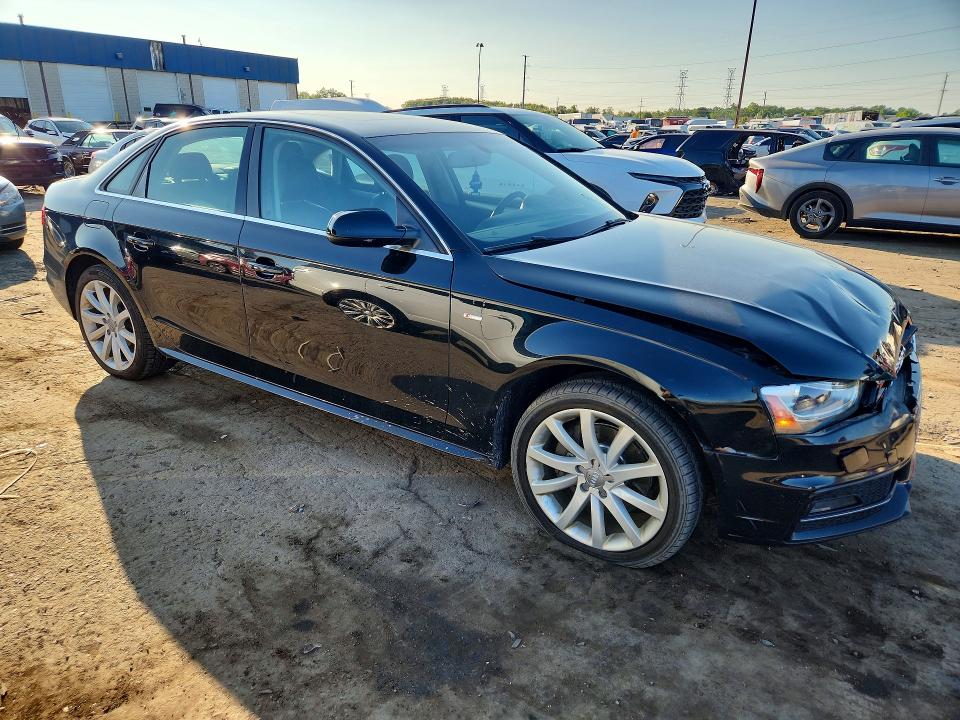 2014 Audi A4 VIN WAUDFAFL1EN038593 COPART salvage auction — FRONT END, Mi - Certificate Of Title, sold $450 on 2026-07-28 (photo 4)