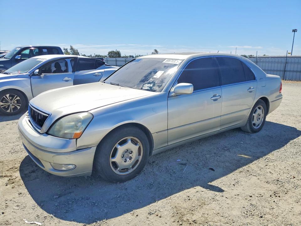 2002 Lexus Ls 430 VIN JTHBN30F420082235 COPART salvage auction — FRONT END, Ca - Dis/Dlr/Exp Only Clean Title, sold $1,700 on 2026-07-21 (photo 1)