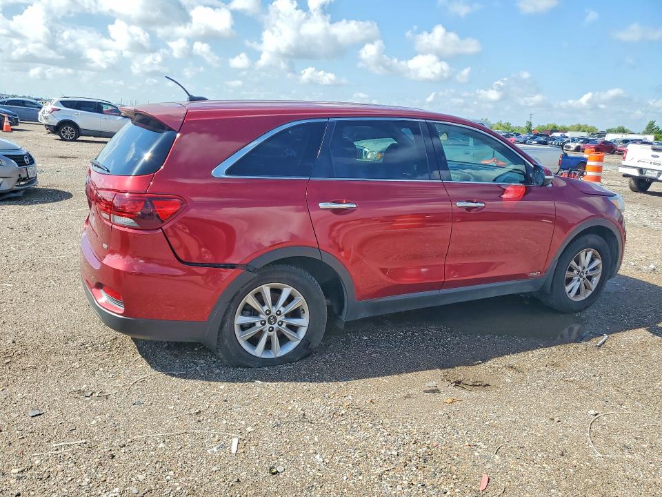 2020 Kia Sorento VIN 5XYPGDA34LG664875 COPART salvage auction — REAR END, Tx - Certificate Of Title, sold $1,200 on 2026-07-30 (photo 3)