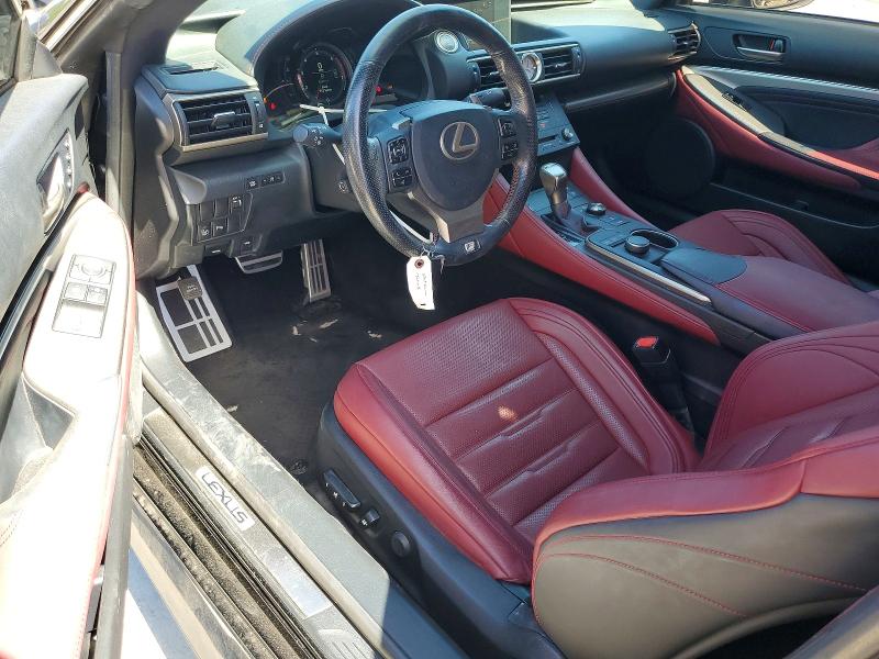 2017 Lexus Rc VIN JTHHA5BC3H5006232 COPART salvage auction — FRONT END, Ga - Cert Of Title-Salvage, sold $7,200 on 2026-08-24 (photo 8)
