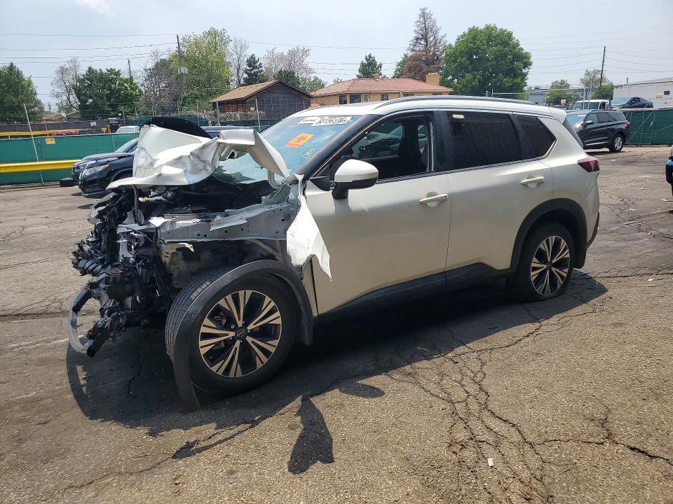 2022 Nissan Rogue VIN 5N1BT3BA0NC701677 COPART salvage auction — FRONT END, TX - DIS/DLR/EXP ONLY CLEAN TITLE, sold $1,350 on 2026-07-18 (photo 1)