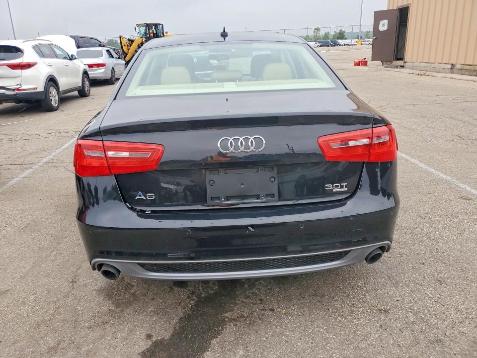 2014 Audi A6 VIN WAUHGAFC3EN138158 COPART salvage auction — FRONT END, OH - CERT OF TITLE-REBUILT SALVAGE, sold $1,700 on 2026-08-25 (photo 6)
