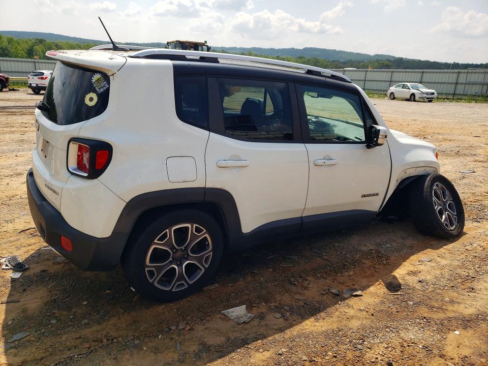 2016 Jeep Renegade VIN ZACCJBDT6GPC58408 COPART salvage auction — FRONT END, Va - Certificate Of Title, sold $200 on 2026-08-07 (photo 3)