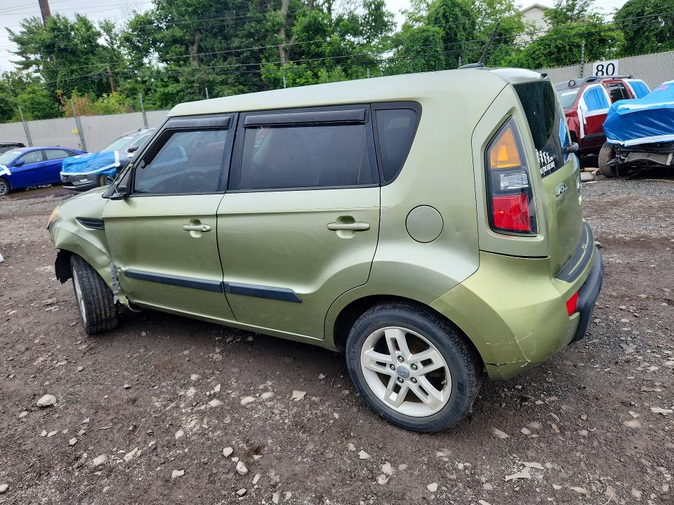 2011 Kia Soul VIN KNDJT2A28B7288710 COPART salvage auction — FRONT END, Pa - Certificate Of Salvage, sold $750 on 2026-07-13 (photo 2)