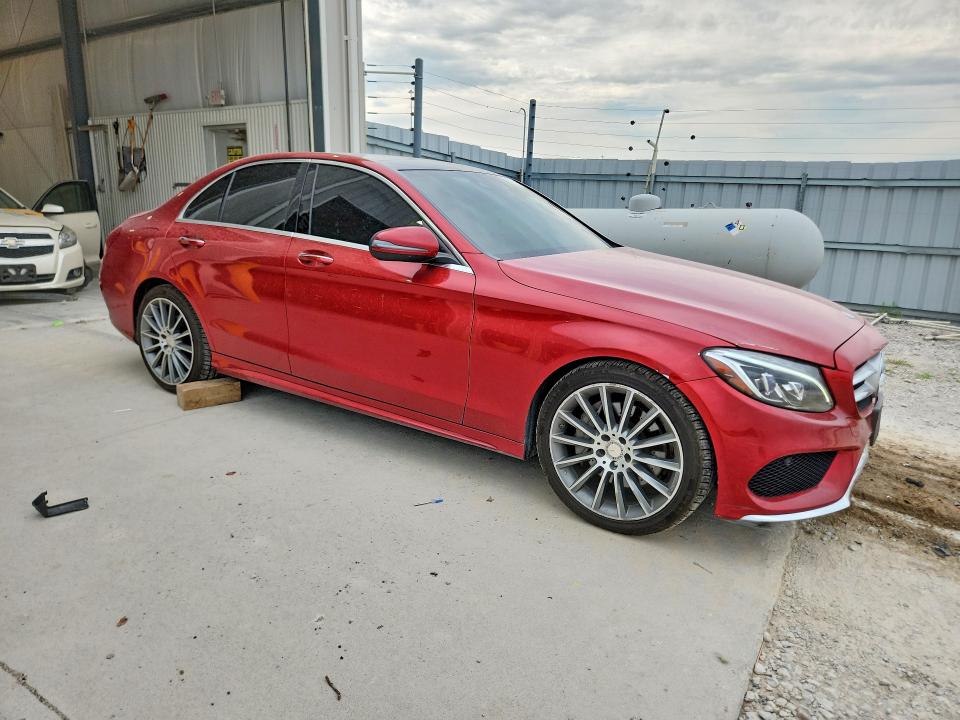 2016 Mercedes-benz C-klasse VIN 55SWF4KB7GU109208 COPART salvage auction — REAR END, Ne - Cert Of Title-Salvage, sold $7,300 on 2026-09-01 (photo 4)
