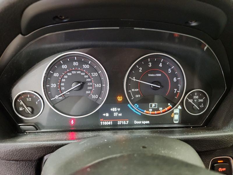 2017 BMW 3 series VIN WBA8B9G37HNU56381 COPART salvage auction — MINOR DENT/SCRATCHES, WV - CERTIFICATE OF TITLE (P), sold $2,400 on 2026-07-17 (photo 9)