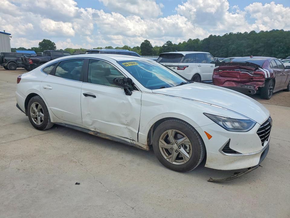 2022 Hyundai Sonata VIN 5NPEG4JA1NH135465 COPART salvage auction — FRONT END, Ms - Cert Of Title-Salvaged, sold $4,300 on 2026-07-17 (photo 4)