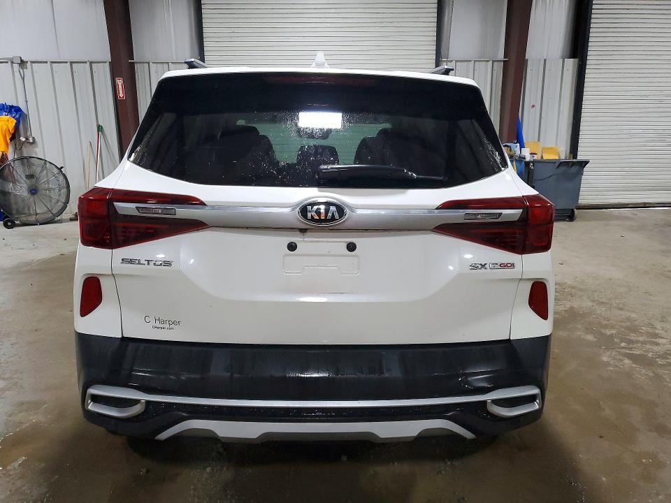 2021 Kia Seltos VIN KNDETCA29M7175598 COPART salvage auction — FRONT END, Pa - Certificate Of Salvage, sold $5,400 on 2026-07-15 (photo 6)