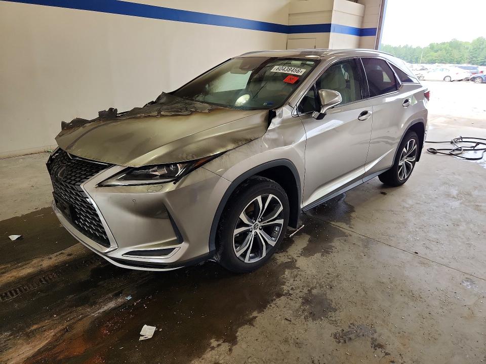 2021 Lexus ES 250 VIN 2T2HZMDA3MC265568 COPART salvage auction — Burn Engine, Va - Cert Of Title - Salvage, sold $4,600 on 2026-07-31 (photo 1)