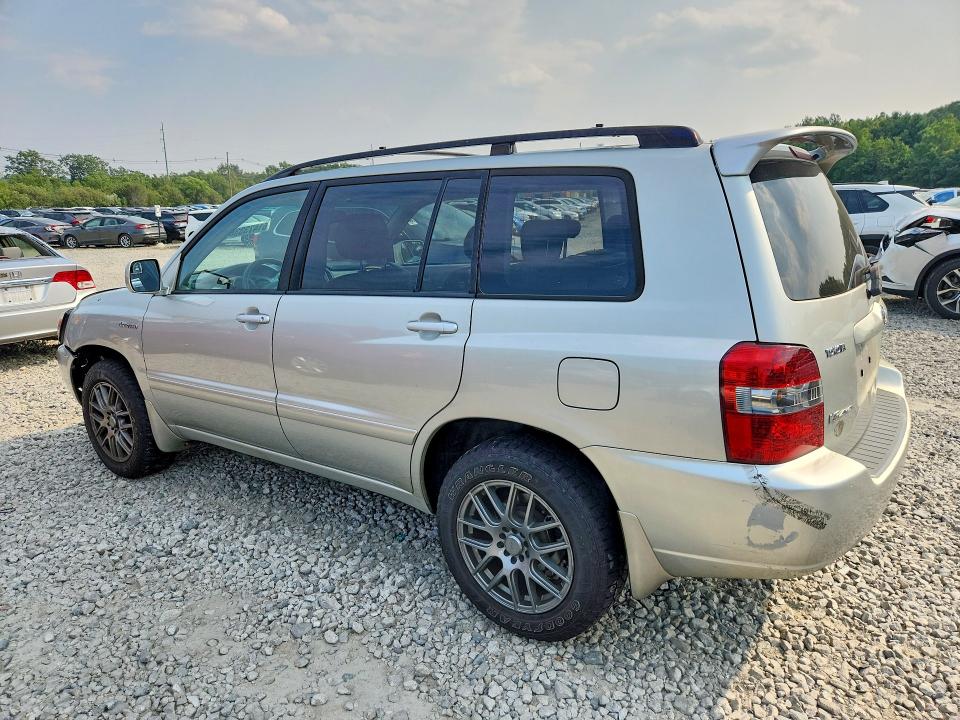 2004 Toyota Highlander VIN JTEEP21A440030835 COPART salvage auction — FRONT END, Ma - Cert Of Title-Reconstrctd Coll, sold $125 on 2026-07-29 (photo 2)