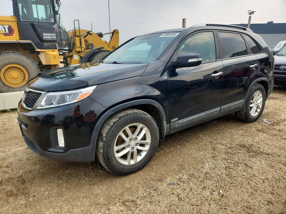 2014 Kia Sorento VIN 5XYKTCA69EG479928 COPART salvage auction — REAR END, Ab - Bos - Salvage, sold $125 on 2026-07-30 (photo 1)